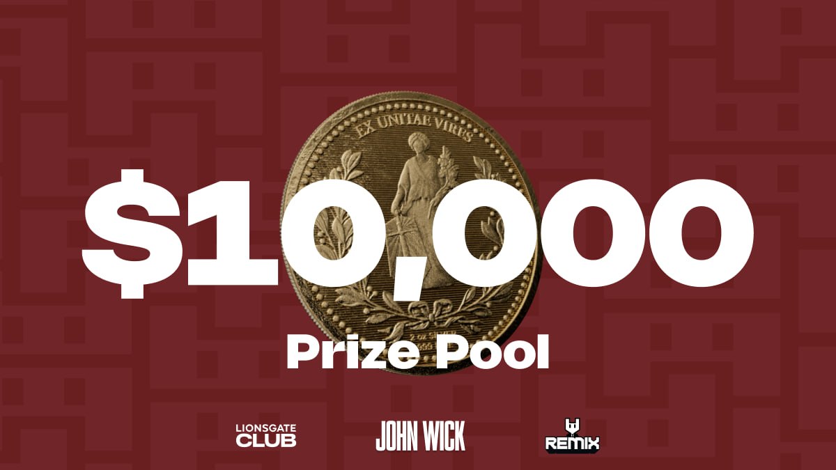 RemixGG_'s tweet photo. $10,000 prize pool open now to build games based on JOHN WICK.

- Action
- 4X strategy
- Infinite runners
- Match 3
- Sports

The universe is yours to create with, on Remix. https://t.co/YI92a58iSJ