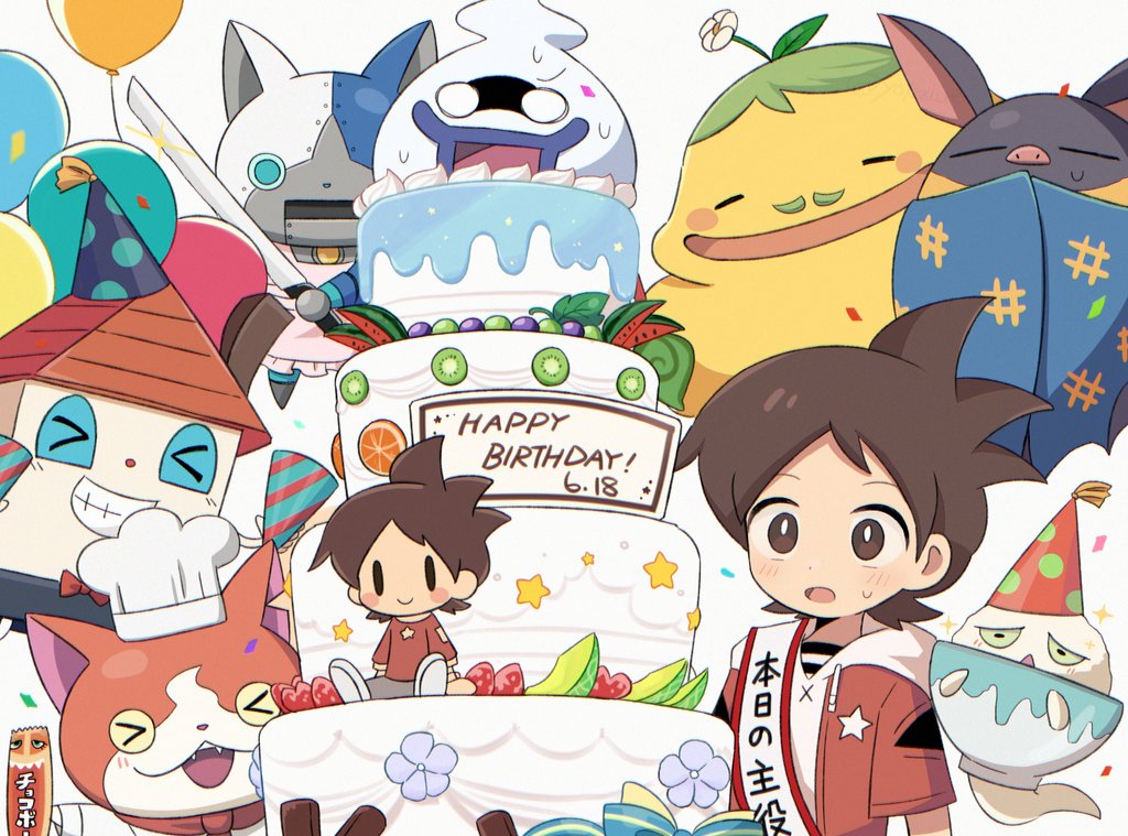 yokaiue's tweet photo. ケータくんお誕生日おめでとう🎉😭🎉 https://t.co/cMlCZpnkai