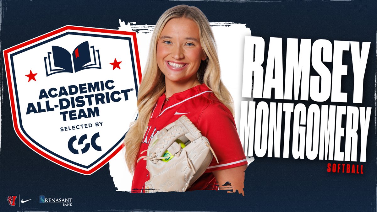 LetsGoICC's tweet photo. 🚨📚 Ramsey Montgomery has been named to the CSC Academic All-District Team! #RollTribe https://t.co/998pgdDsWJ