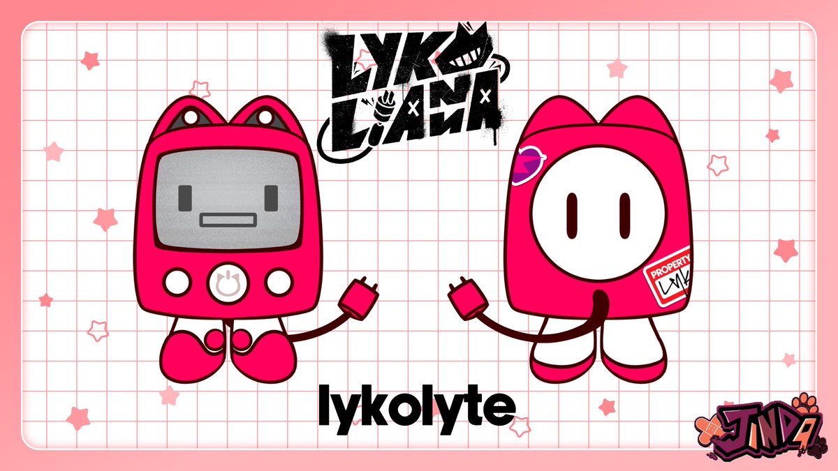 LykoLianna's tweet photo. we have our mascot, CHIIPS, and Chiips is a good boy and everything BUT!

I never had anything that was YOU! that was the lykolytes!

Now... I DO!

TADA! The chasis and stickers are all up to personal taste, you can customize the colour, an stickers to your hearts desires! You guys are like a walking battery charger for me, so I can plug my tail  into your back to charge port! hehe!

Thank you for helping bring my initial concept to life @sojindo_  ~ 🫀

*Do not break open the Lykolyte; you may not like what you find inside.*