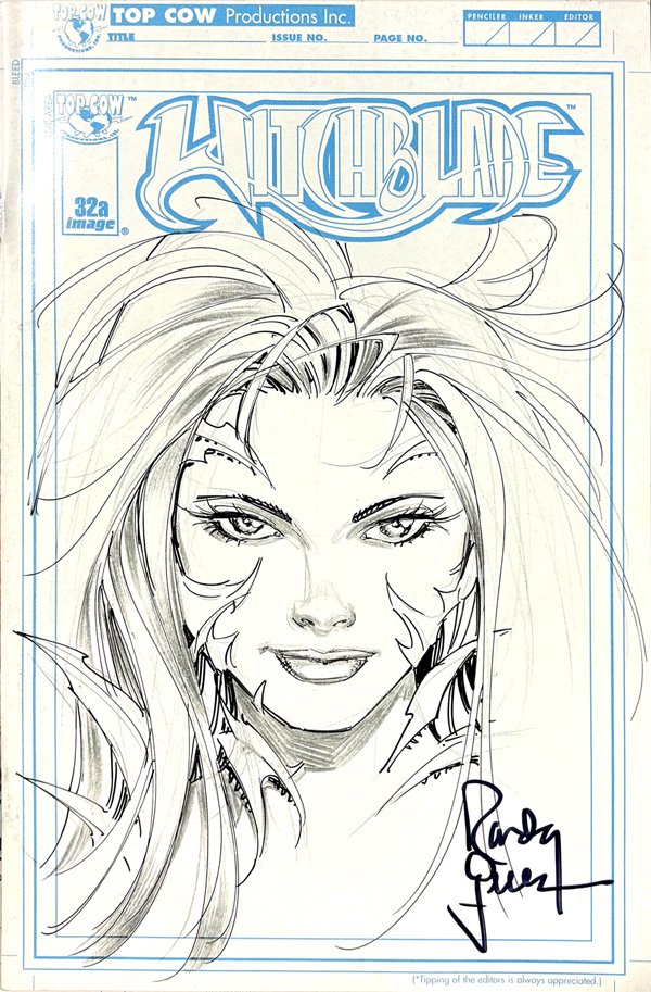 randygreenart1's tweet photo. Heroescon '26 Witchblade Sketch Blank
pencil and ink.
#witchblade #topcowcomics #comicart #conventionsketch https://t.co/cbhkBGnZdt