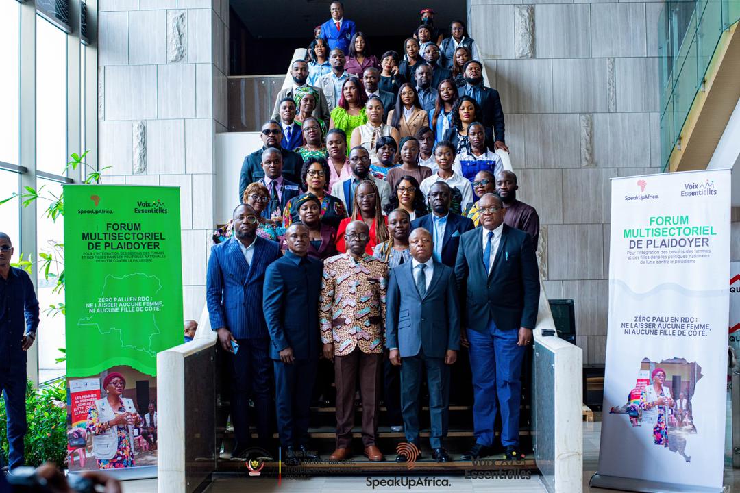 RDC_IYAFP's tweet photo. #ForumMultisectorielDePlaidoyer_Palu : 
Ce mardi 16 juin, @SpeakUpAfrica1
et @RDC_IYAFP en partenariat avec le #PNLP grace au soutien de @GlobalFund et #FondsPourEquitéDesGenres, ont organisé le Forum de plaidoyer pour la prise en compte des besoins des femmes en Palu. https://t.co/2fhRbEwWIy