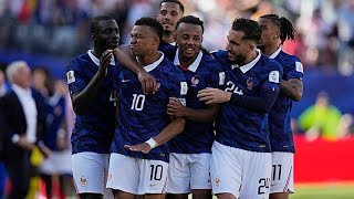NapoLeon1226391's tweet photo. Equipe de France de football, mondial 2026.
Un blanc sur 11 joueurs!
J'accuse Deschamps d'être un collabo du grand remplacement.
Et ne venez pas me parler de couleur de peau et de niveau, les argentins sont champions du monde avec 11 blancs.
Voyez-vous le même problème que moi ? https://t.co/p7HRUKHjFd