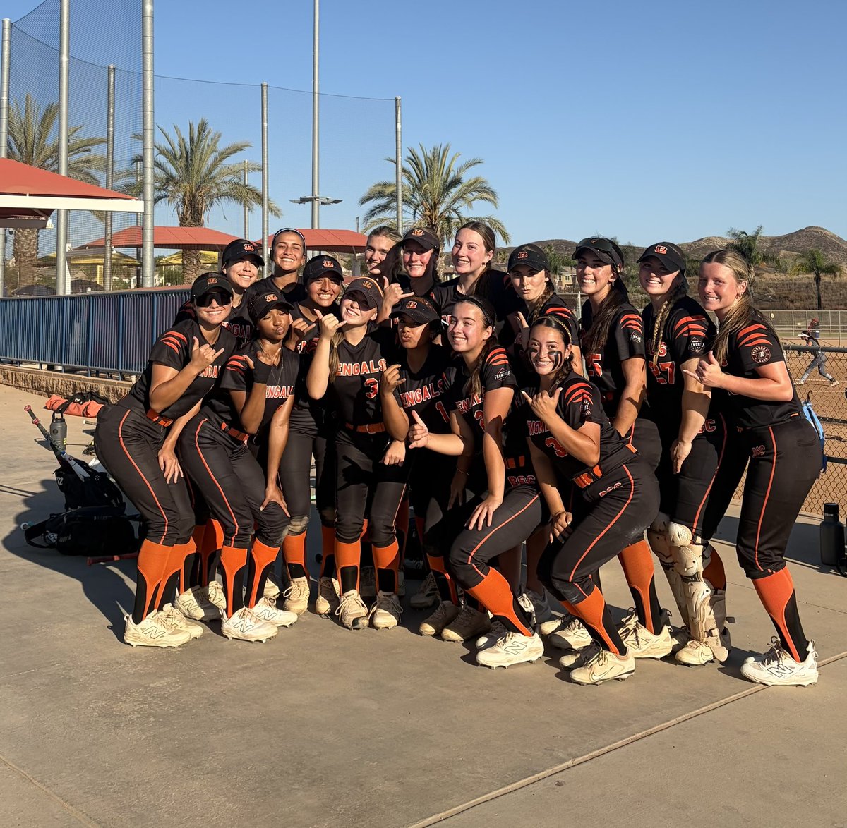 SullivanMc27's tweet photo. Great weekend with my girls @BSCBengals Briggs 18U Black at the TCS/FC Invitational. This group is so much fun and I am looking forward to competing in IDT & PGF. When I wasn’t behind the plate, I was getting reps in the outfield (LF) and loved getting to work on a secondary position! Watch out summer, Bengs are coming!! GEAUX BENGS! 
@BSCBengals @briggze6 @coachbriggze @Marlece_H @UNLVSoftball @Coach_Aresco @ExtraInningSB @LineDsoftball @On3sports @On3Recruits @CoastRecruits @DirectRecruits @Sports_Recruits @TopPreps @TOP_D1RECRUITS @247recruiting @SBRRetweets @D1Softball @gatorjack72 @SportPrepX @nxt1sports @IHartFastpitch @CSAPrepStar @SoftballClips @BigTimeSoftball @LegacyLegendsS1 @SBLiveCA @los_stuff @ProspectWire @ProspectWireSB @FastpitchAthRec @Fromthe815 @softball_home  @Boostsoftball @BallGirlSports @outsidethegames @DiamondAddicts