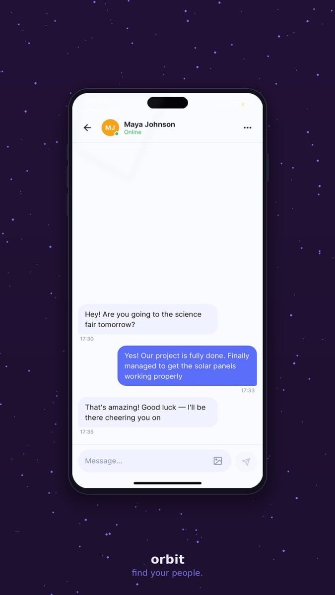 Orbit tweet media