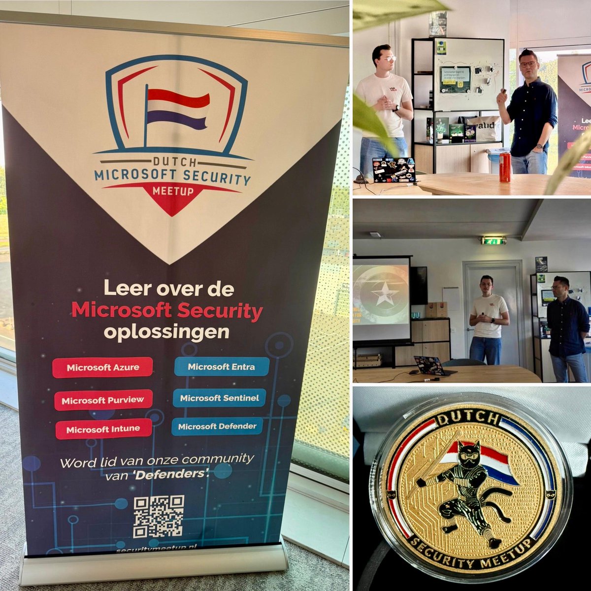 wmatthyssen's tweet photo. Really enjoyed talking about Azure Arc and how to harden and secure it with @RobbeVdDaele at yesterday's Dutch Microsoft Security Meetup! 🔐
Thanks to the organizers and everyone who joined. The interaction was fantastic! 🙏
#DutchSecMeetup #CloudSecurity #AzureArc #MVPBuzz https://t.co/WGTjC7zDd2