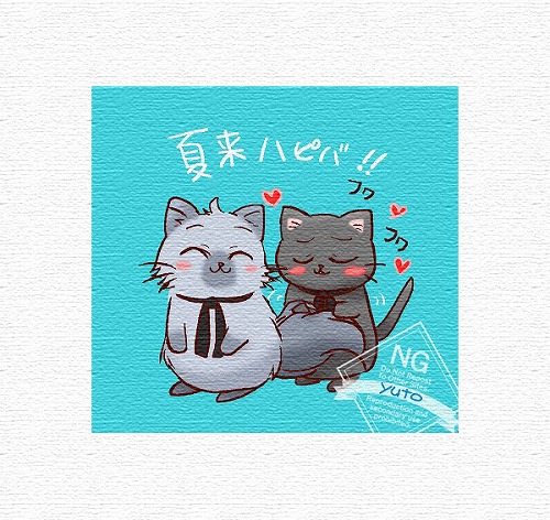 yutof22's tweet photo. 夏来おめでとう~!!🐱🎉
#榊夏来BD2026
#榊夏来生誕祭2026
#SideM_FA
ポプマス無かったからにゃんこを…。
途中の原稿から抜粋😓
でこぼこフィルター使ったら、リアルなシールみたいでなんだかかわいい☺️ https://t.co/Ne9YwvDw6w