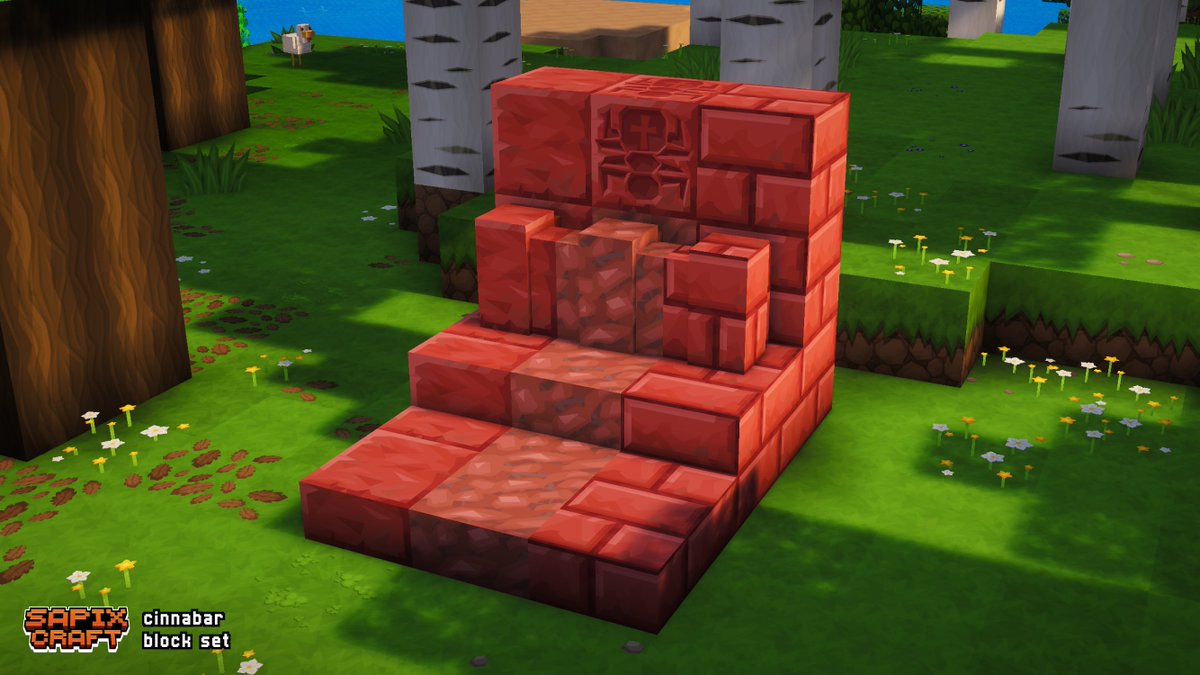 Sapix_'s tweet photo. Sapixcraft r1.5 is out for Minecraft 26.2 — Chaos Cubed! 🎉
New Sulfur &amp; Cinnabar block sets, a full GUI overhaul, custom chain models, animated furnace bars, and a bold new pixel font — 75+ new textures in total!
🔗https://t.co/EviXDEdCRC https://t.co/1EuQg578r0