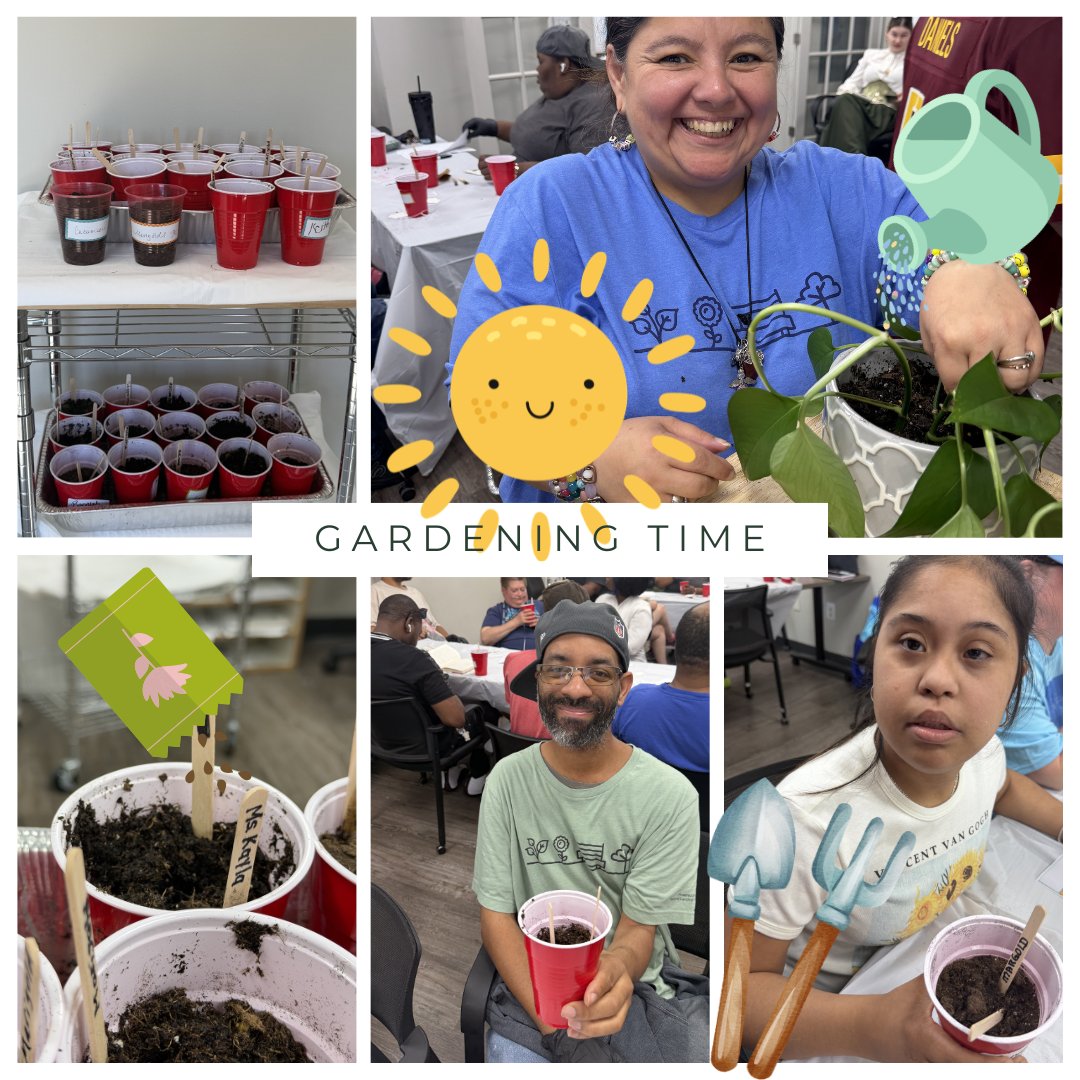 arcsoch's tweet photo. Our new Gardening Club officially kicked off yesterday, and it is a huge hit! 🌻🌿

Our gardeners got their hands dirty as they planted seeds and learned about what plants need to grow and thrive. 🌱💚 https://t.co/7cEaFFX3yW