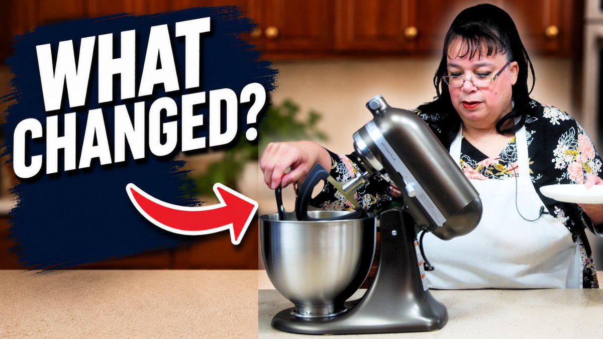 AmyLearnstoCook's tweet photo. KitchenAid Artisan Plus Stand Mixer Review | Is This Upgrade Worth It? For the video, visit Amy Learns to Cook on YouTube! #kitchenaidmixer #kitchenaid #standmixer #kitchenaidartisan #baking https://t.co/6bNasFLpJc via @YouTube https://t.co/FLozb4FuQd