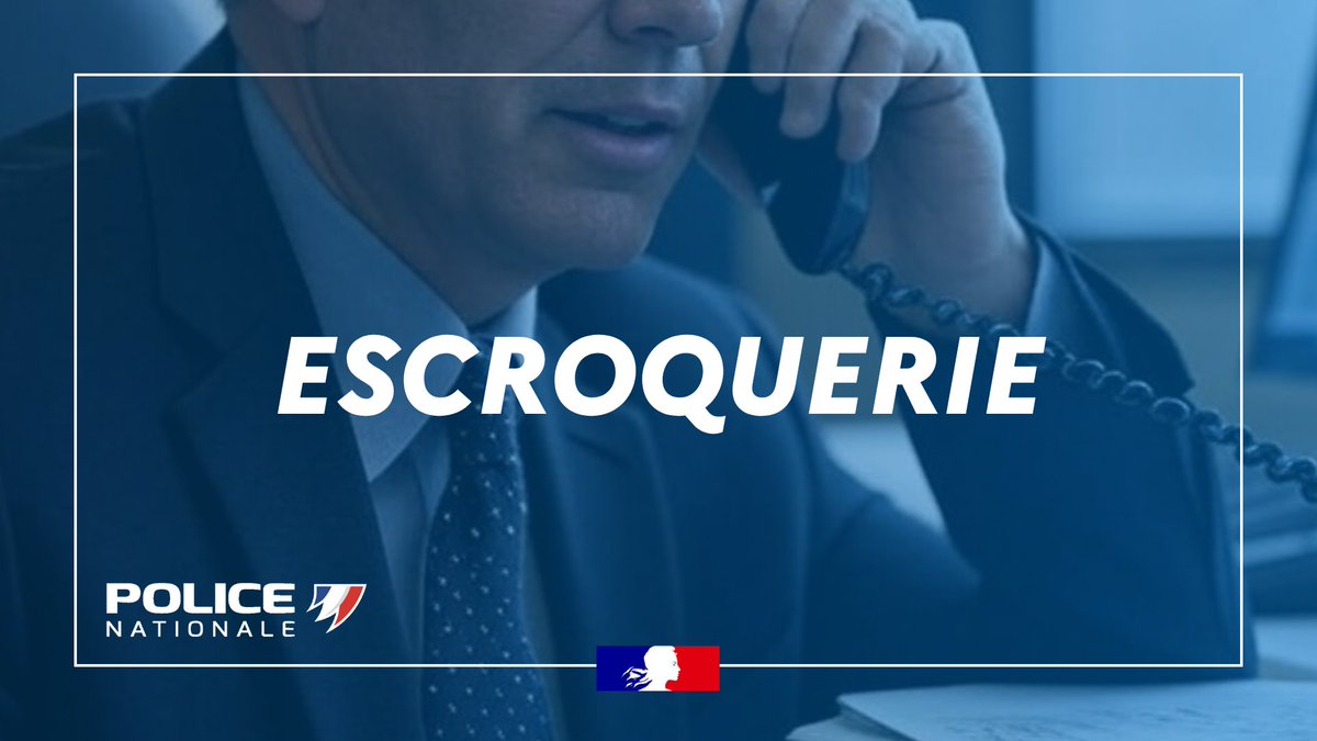 PoliceNat95's tweet photo. 📞 Un faux banquier. 📧 De faux courriels. 🚪 Un faux coursier.
À #Eaubonne, une tentative d'escroquerie visant un couple de seniors a échoué grâce à leur sang-froid et à la rapide intervention des policiers de la #BAC d'#Ermont.
Auteur interpellé et présenté à la #Justice ⚖️ https://t.co/seOwVdsRnX