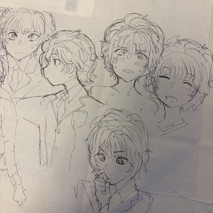 マーニーも描きました。 