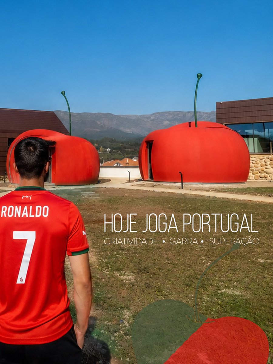 cherrycovilha's tweet photo. Talento, garra e a cereja no topo do futebol português. 🍒
Força Portugal 📷

Todos os jogos em direto no Cherry Sculpture Hotel
275 961 101 | 📷 R. Dr. José Carvalho 71, 6215-328 Paul https://t.co/jc8PMnJtO5