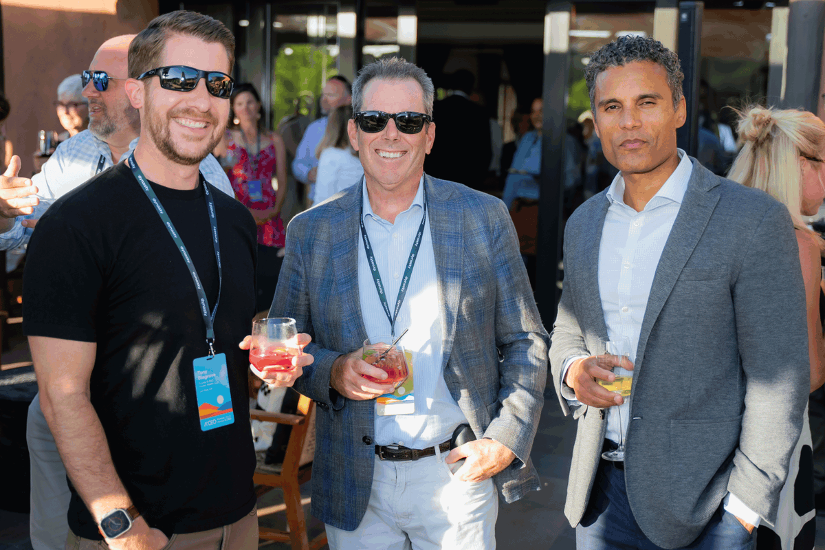 DynastyFP's tweet photo. Last night, we wrapped day one with The Spirit of Santa Fe Evening Experience, giving our Network CEOs space to connect beyond the session room. Attendees gathered for a rooftop cocktail hour, followed by dinner and a captivating mentalist show.

#DynastySummit2026 #AdvisorToCEO https://t.co/1pQ1NQ43pr