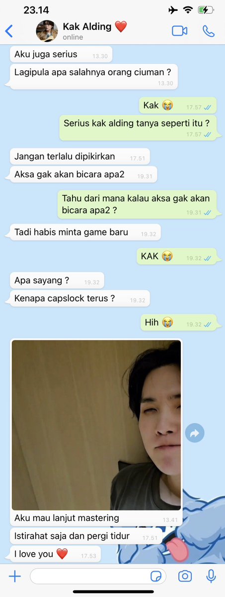 secondPi_'s tweet photo. Empat.
— End
cw // mention of kiss
‘ketahuan’ https://t.co/GT6giY3oPV