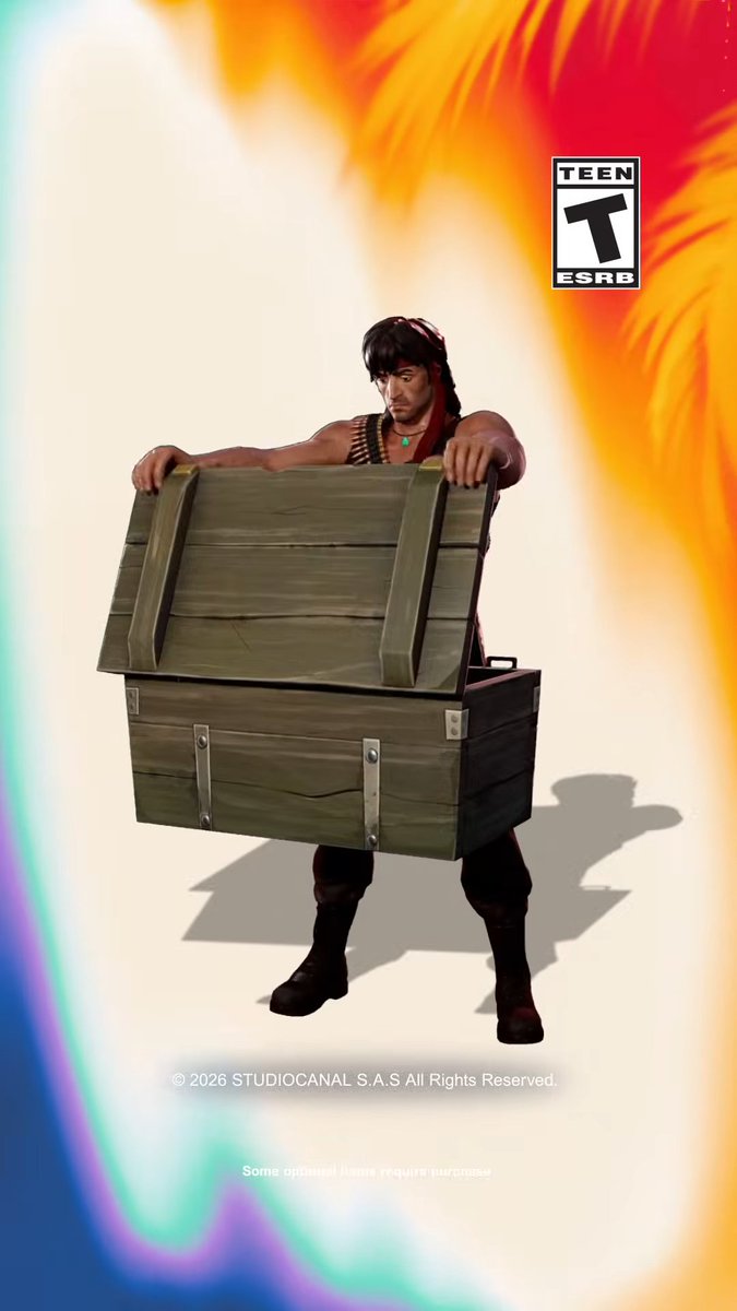 FN_Assist's tweet photo. RAMBO X #Fortnite revealed! https://t.co/jN2vsshoDB