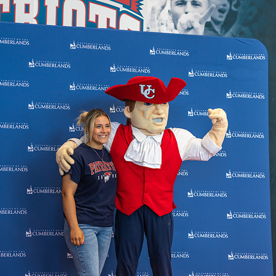 UCumberlands's tweet photo. Happy National Mascot Day to the best one out there! Campus wouldn’t be the same without you, Pete 💙❤️

#ucumberlands #NationalMascotDay https://t.co/FH9C7l1Nzi
