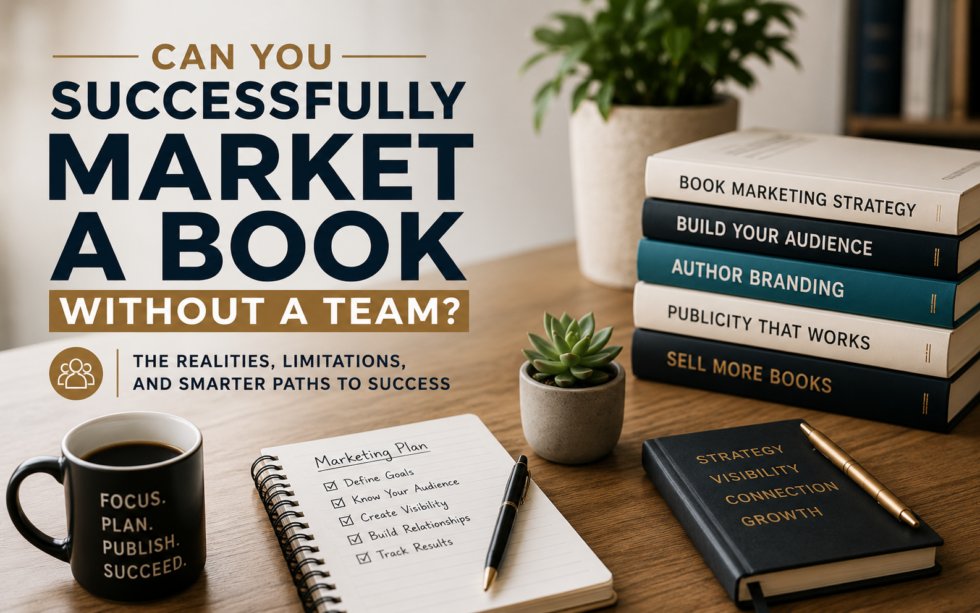 Bookgal's tweet photo. Can you market your book yourself? Yes. 📚

But should you do everything yourself?

The authors who build the most momentum usually have support behind the scenes. 👀

💻 Latest Blog Post: https://t.co/hWQmUaosT1

#BookMarketing #AuthorMarketing #BookPromotion https://t.co/3g6mQOwUpa