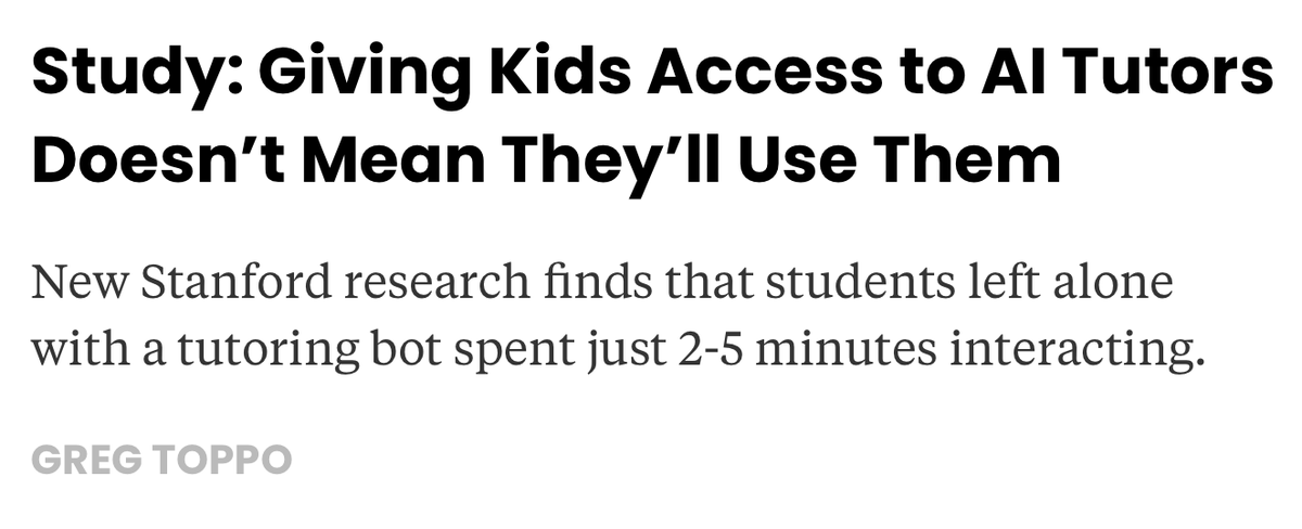 Dale_Chu's tweet photo. Ed tech's favorite myth: “Build it and they will come.” https://t.co/4lQ5z2vM0E