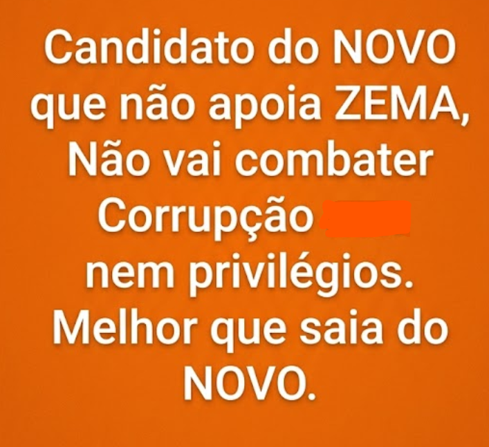 orgm_pgj's tweet photo. Se quer babar ovo do Flávio, vá pro PL.
Quer a marca de partido que combate corrupção e privilégios e fica passando pano pro Flávio? https://t.co/0Txz409Wn3