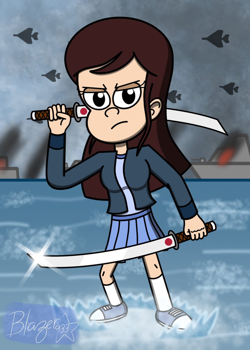 SpaceBlizzard93's tweet photo. Today is Haruka's birthday. With her summon Fate ability for her Aggresive.

#oc #originalcharacter #myart #blazer933 https://t.co/SxpIBUmjVF