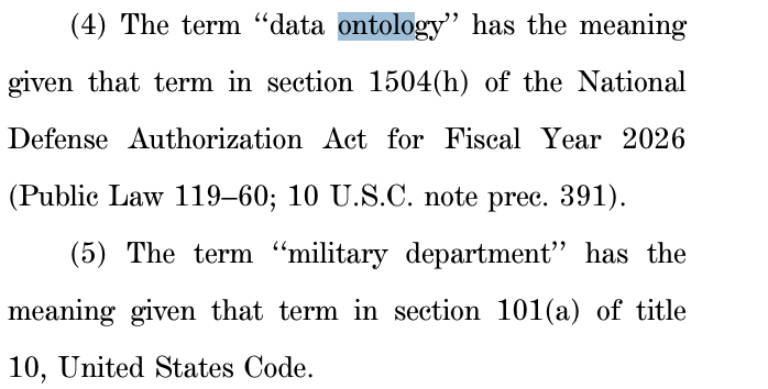 PLTRs_Palantir's tweet photo. New: The Senate Armed Services Committee has officially filed its version of the $1.14 trillion FY2027 NDAA

Ontology is mentioned 4 times
More $PLTR incoming https://t.co/9pOSQnjcko