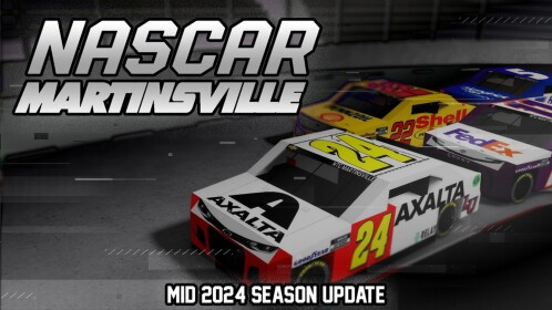 Berad_7's tweet photo. HEARTBREAKING NEWS: Nascar The Game: Martinsville, one of the classic racing games on roblox, is no longer available to play due to roblox's new regulations 🥀 https://t.co/qt1b5WZRQK