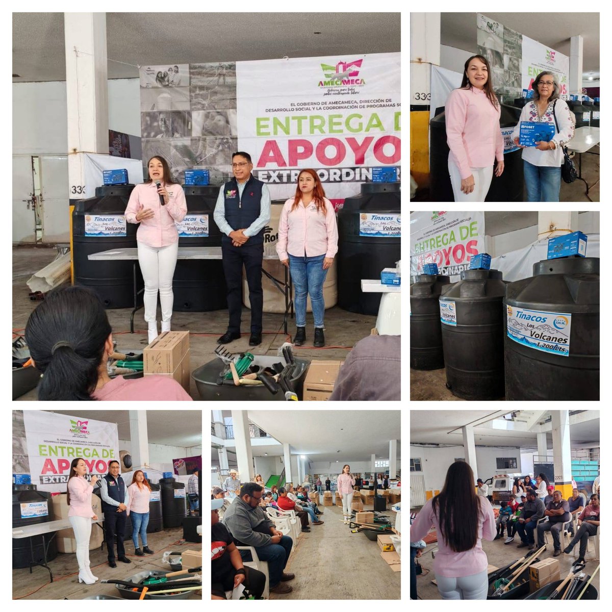 ReportEscarlata's tweet photo. Más familias de Amecameca se benefician con el programa de apoyos a bajo costo. 
La Alcaldesa Ivette Topete encabezó este importante programa que contribuye a qué los amecamequenses tengan mejores condiciones de vida.
https://t.co/yTFwsu32yR https://t.co/njpMgRQ0lz