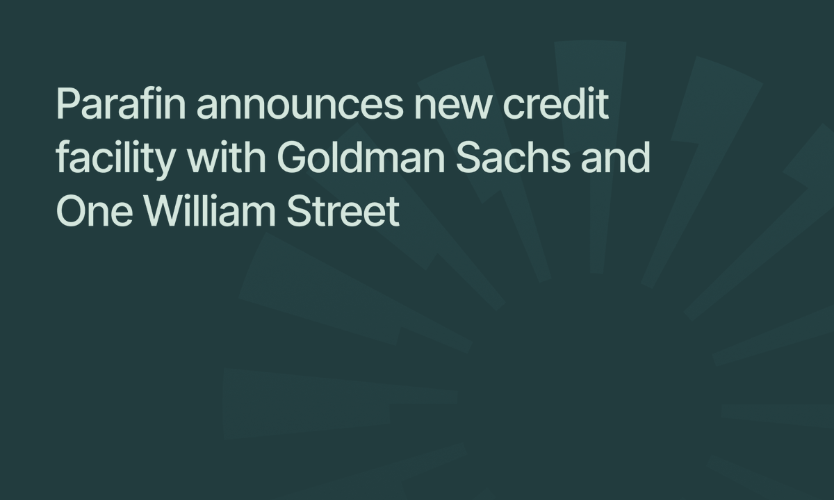 ParafinHQ's tweet photo. We just closed a new credit facility with @GoldmanSachs and One William Street!

More capacity means more small businesses can access embedded capital through the platforms they already use every day.

With over 50,000 businesses funded and the majority returning for more, the new facility strengthens our ability to meet that demand at scale.

Read the full announcement here: https://t.co/yJ0oZiF7Cp