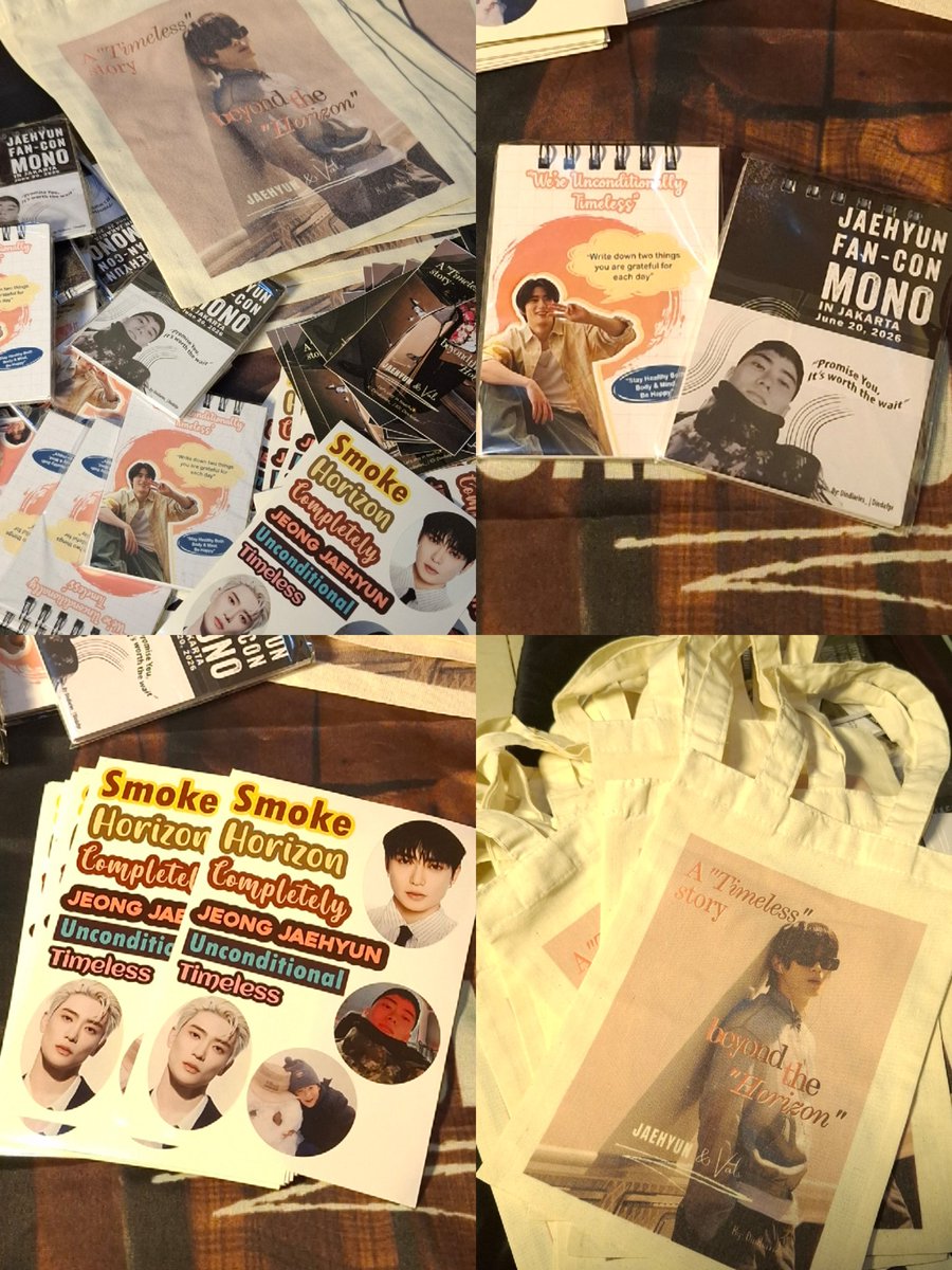 dindiaries_'s tweet photo. Freebies juga udah selesai packing. Tinggal bawanya aja yang repot😭
Aku kasihnya random ya. See you soon, Vals!🫶🏻✨️
#JAEHYUN_MONOinJAKARTA https://t.co/HBT2Kycb72