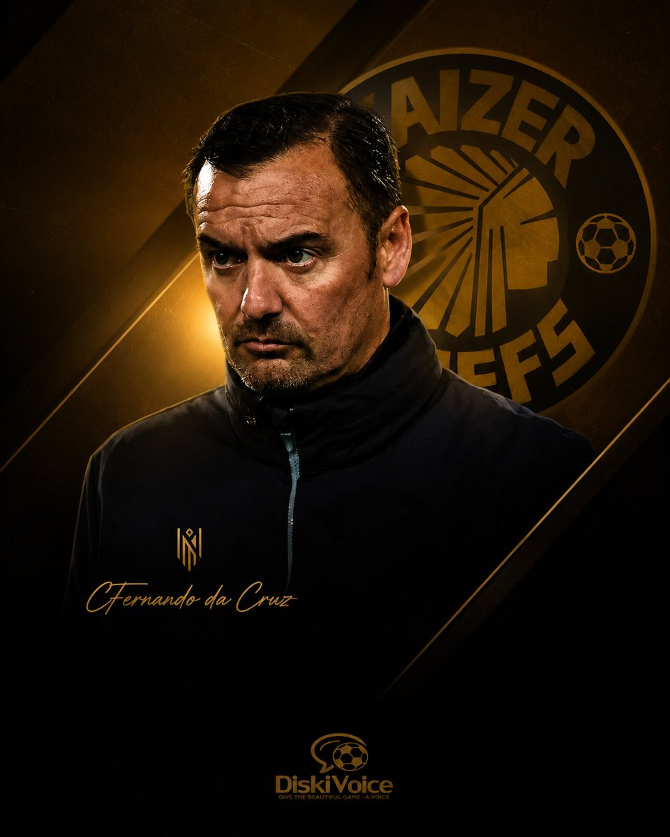 DiskiVoice's tweet photo. 🚨 BREAKING: OFFICIAL! ✌️

Kaizer Chiefs have appointed Fernando da Cruz as Head Coach on a 2-year deal with an option for a further year, effective 1 July 2026.

🇫🇷  The UEFA Pro Licence holder joins Amakhosi after serving as Technical Director of the Moroccan Football Federation.

#KaizerChiefs #Amakhosi4Life #BetwayPrem