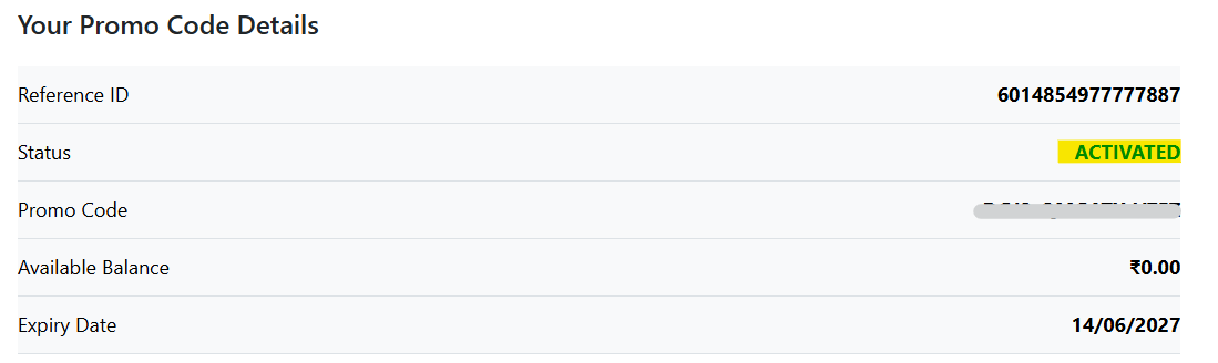 YourCardJourney's tweet photo. Not sure if someone has already posted this.

If you've bought an Amazon Pay physical gift voucher and are unable to redeem it, check the issue date and verify its status on this portal:

https://t.co/iv8TIK8NYz
The status should show as Activated. If it still shows a different status, such as Purchased, wait for some time as activation may be pending.

If the status doesn't change to Activated after a while, raise a complaint with the support team.