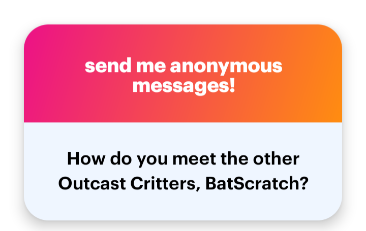 BatScratch5080's tweet photo. BatScratch : "Well, I followed Wally to their home in the Outskirts (AKA the dump and some other run down areas). When I met them, Biggsy liked me so he let me hang with them. Eventually they started to call me their leader!" https://t.co/DBLfcrBwM8