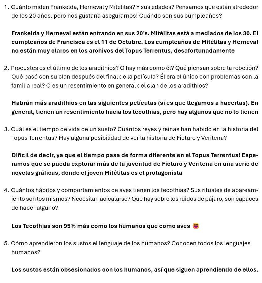 GinnevraPhantom's tweet photo. Los hermanitos Ambriz respondieron varias de las preguntas que hicimos @Circa_1700 @luciusgamekku @Fani_526 !!!! 

Dejo las preguntas y respuestas en inglés y español!

#Frankelda #SoyFrankelda https://t.co/NB5VNldzm4