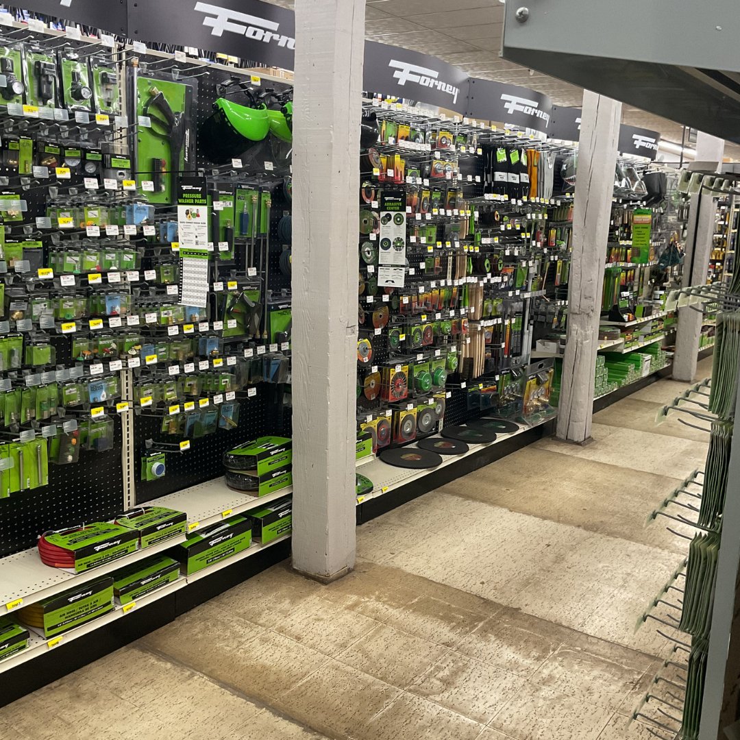 forneyind's tweet photo. If you find yourself up North this summer, be sure to stop by True Value Rio Creek in Algoma, WI! 

Steven L. and Mark K. have been hard at work setting up a brand new 24' Forney Display and a steel display!💪😎

#ForneyInd #StoreReset #RetailRefresh #StoreDisplay #SalesTeam https://t.co/ORWl0OiuDB