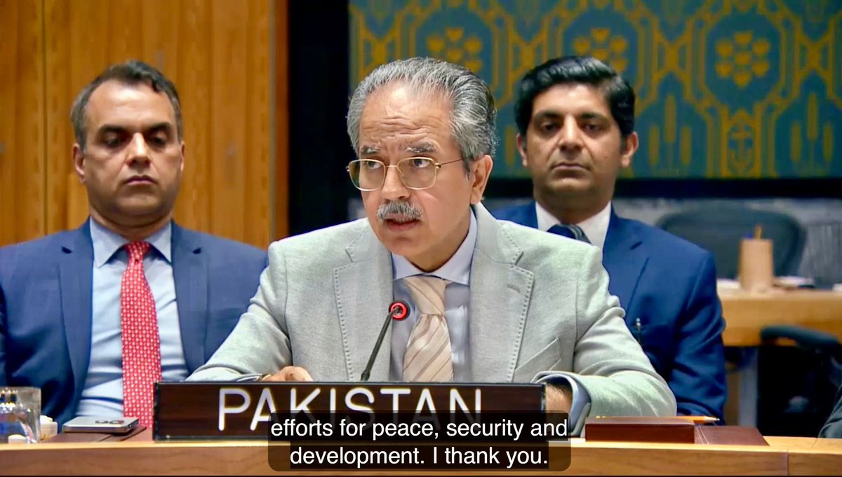 Remarks by Ambassador Asim Iftikhar Ahmad Permanent Representative of Pakistan t...
