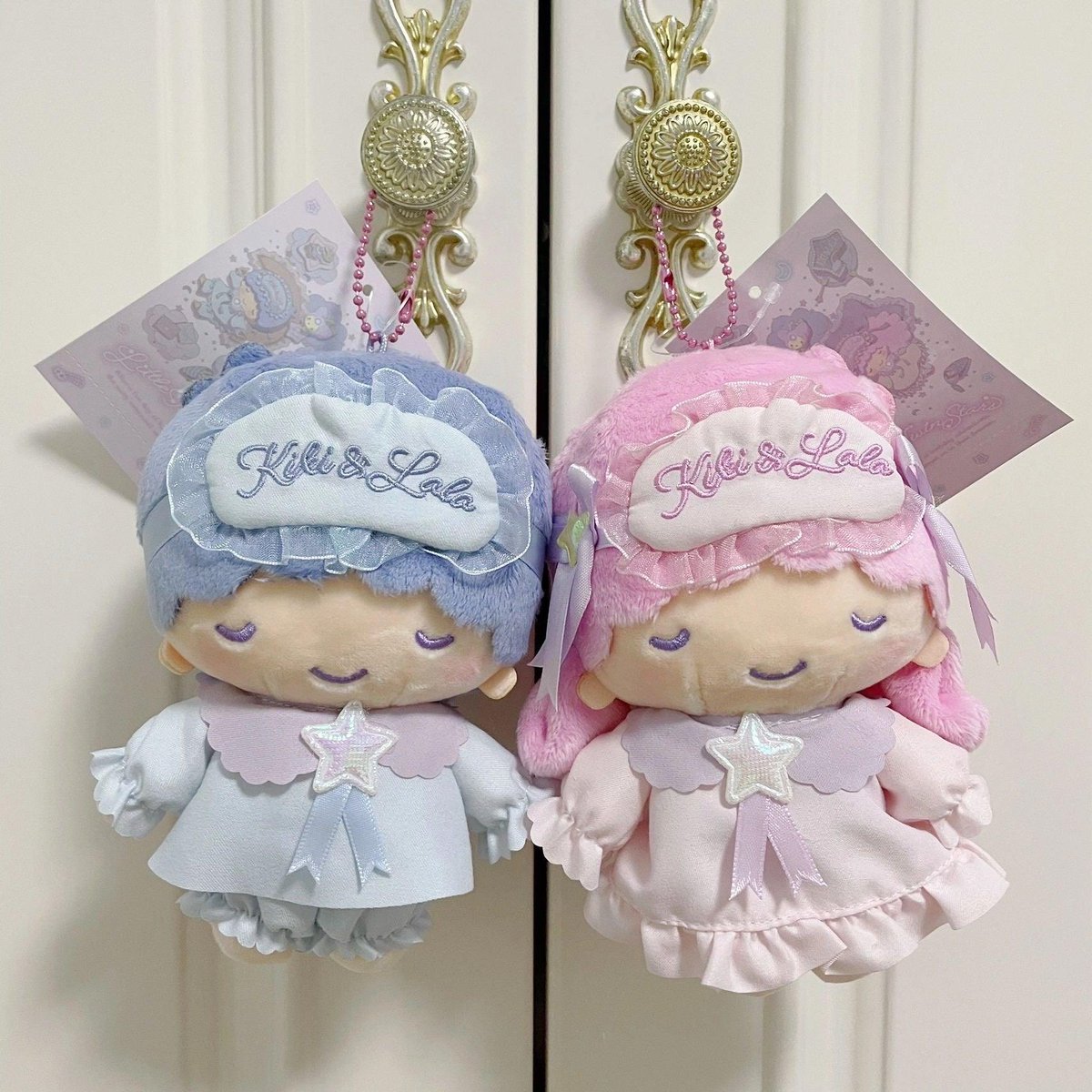 sanriodaily's tweet photo. sleepy little twin stars 💫 https://t.co/sRhXQDKEVz