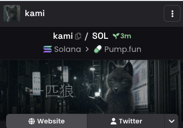 kamitapes's tweet photo. $kami の Dexscreener、更新済み。見てくれ。
 https://t.co/xMjsL4DjNV