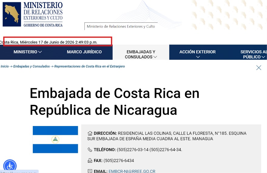 _AlvaroMurillo_'s tweet photo. Laura Fernández tratando de aclarar lo que dijo sobre la dictadura Ortega-Murillo: "Costa Rica ni siquiera tiene embajada en Nicaragua".
La Cancillería de Costa Rica "totalmente en vivo": https://t.co/kCikz4AkRz
