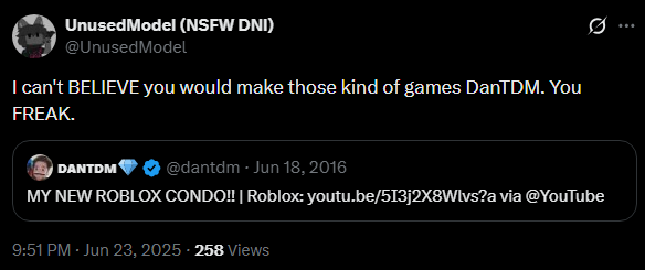 UnusedModel (NSFW DNI) tweet media