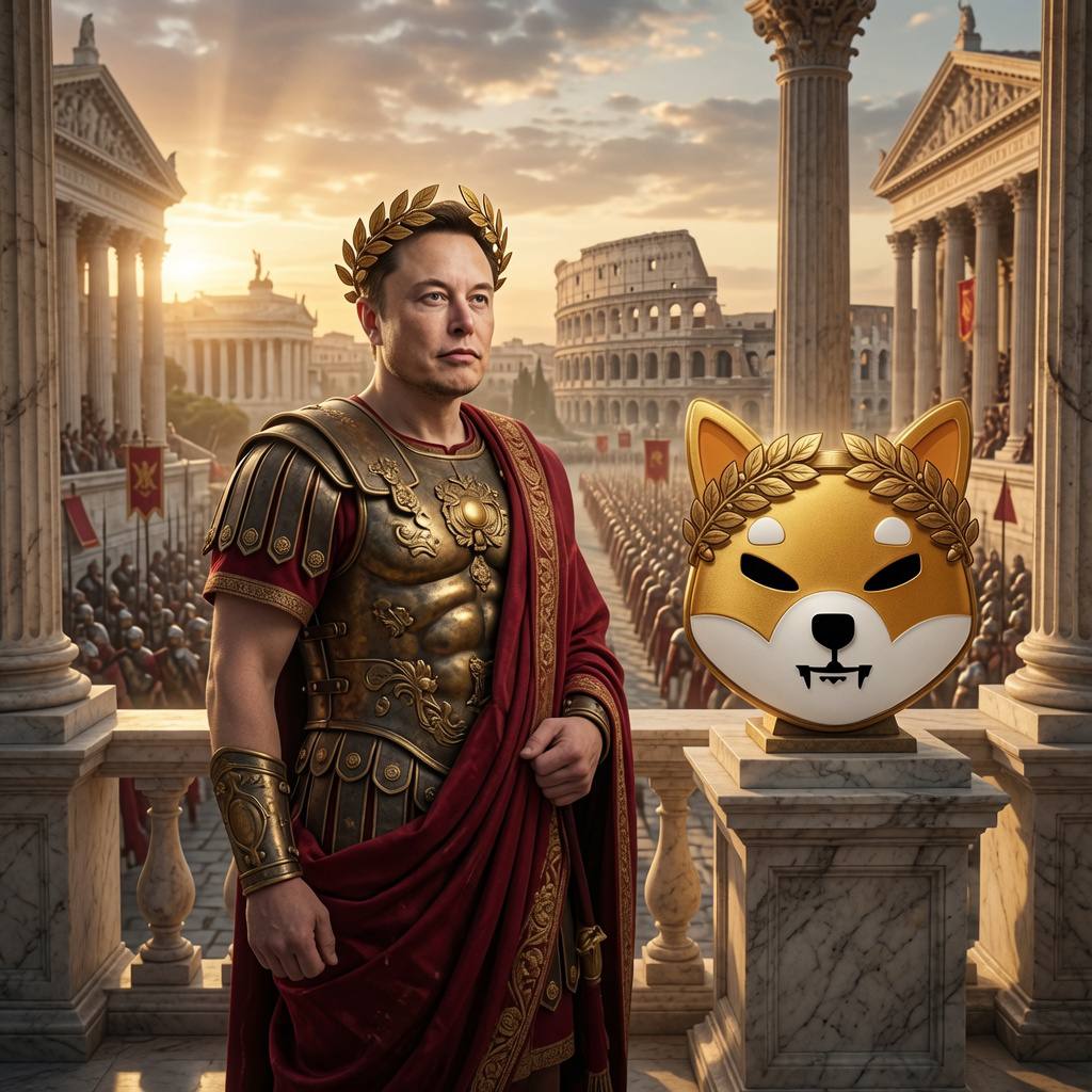 MotivateMoreTDY's tweet photo. @elonmusk @SimonSaysKnow @TheLaurenChen Elonius Maximus Opulentissimus and Shibeus Maximus conquering Rome ⚔️ https://t.co/DzjTFdsUx7
