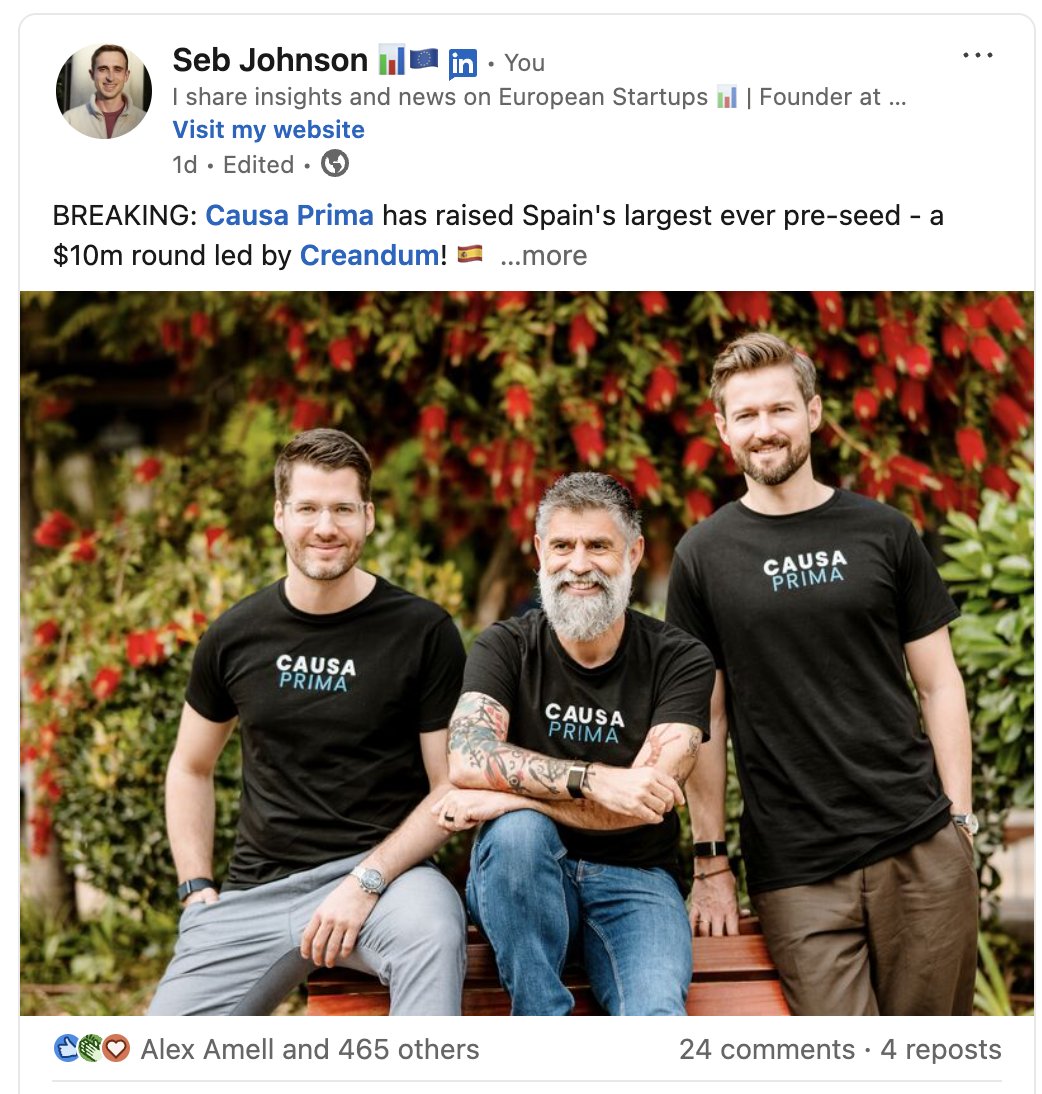 SebJohnsonUK's tweet photo. Does anyone know anything about @IlirAliu_? He's got 50k followers, and yet his company page is blatantly copying and pasting my posts.

I reached out but got nothing back so curious if anyone knows whether he is running his own accounts or not https://t.co/x5ySVTLyTP