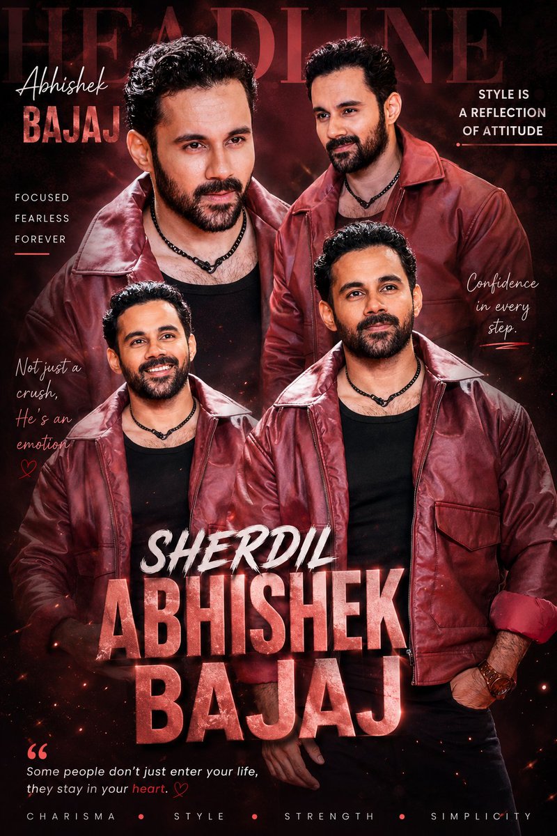 bably_sarma's tweet photo. Strength, style aur simplicity, sab ek hi frame mein..... 🔥❤️ 
#Abhinoor #Abhishekbajaj https://t.co/LKEFR7ml78
