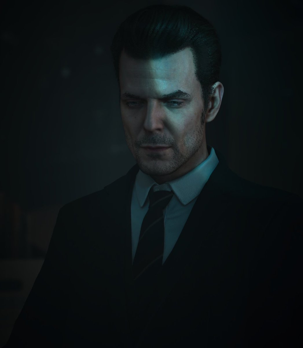 Hellion_Kidd's tweet photo. "Nothing is a cliché when it's happening to you"🔵
#CoffeewithCasey #AlanWake2 #ThePhotomode #AlexCasey #SamLake #maxpayne https://t.co/A5tnets64O