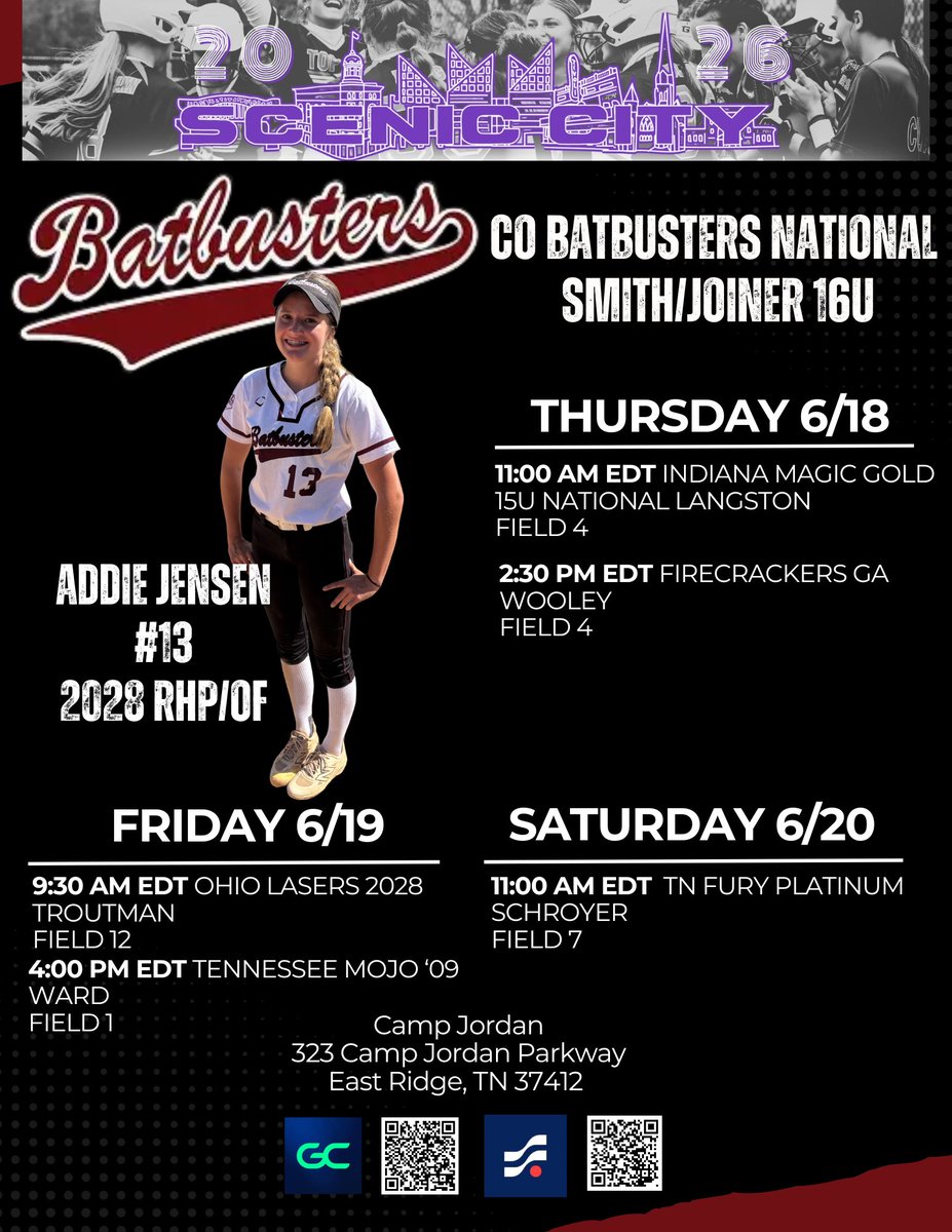 AddieJensen28's tweet photo. @CoachBurns17 Would love to see you at Scenic City! https://t.co/rs12DEAzV2