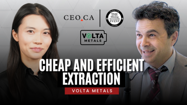 VoltaMetals's tweet photo. Volta Metals CEO Kerem Usenmez joined @ceodotca to discuss the Company’s latest Springer metallurgical results, including 88.2% REE recovery, concentrate grades up to 27.3% TREO and approximately 13x enrichment.
Watch the full interview:
https://t.co/HMlNvZsH9a
$VLTA #RareEarths #Gallium #CriticalMinerals