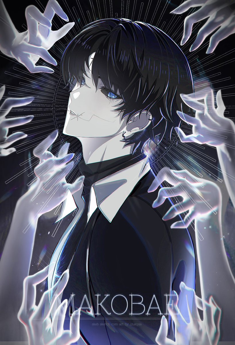 Makobae_'s tweet photo. As a Vtuber should I be casual about posting art or should be an edgelord and post ambiguous flavor text?

🎨@/IzukiYia https://t.co/jZy8WbME9D