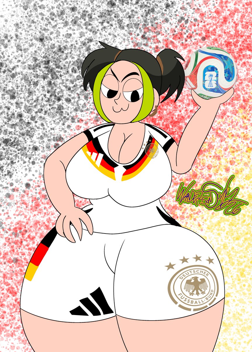WandersonSonyX3's tweet photo. YOU SAID THAT THING IS BIG AND DANGEROUS, HE KICKED 7 GOALS IS Branford, and her too stacy From @loveforgeguild.
#worldcupchallenge #worldcup2026 #dfb #worldcup #germany
#Loveforge #drawing #digitalart
#smallartist #artwork #draw #ibispaintx
#Fanartocs #ArtCartoon https://t.co/b0uadHFBwT