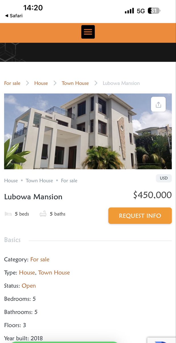 RSApuuli's tweet photo. @Naturinda96 Guy, the house if for sale! https://t.co/SnrUDP3q9Q