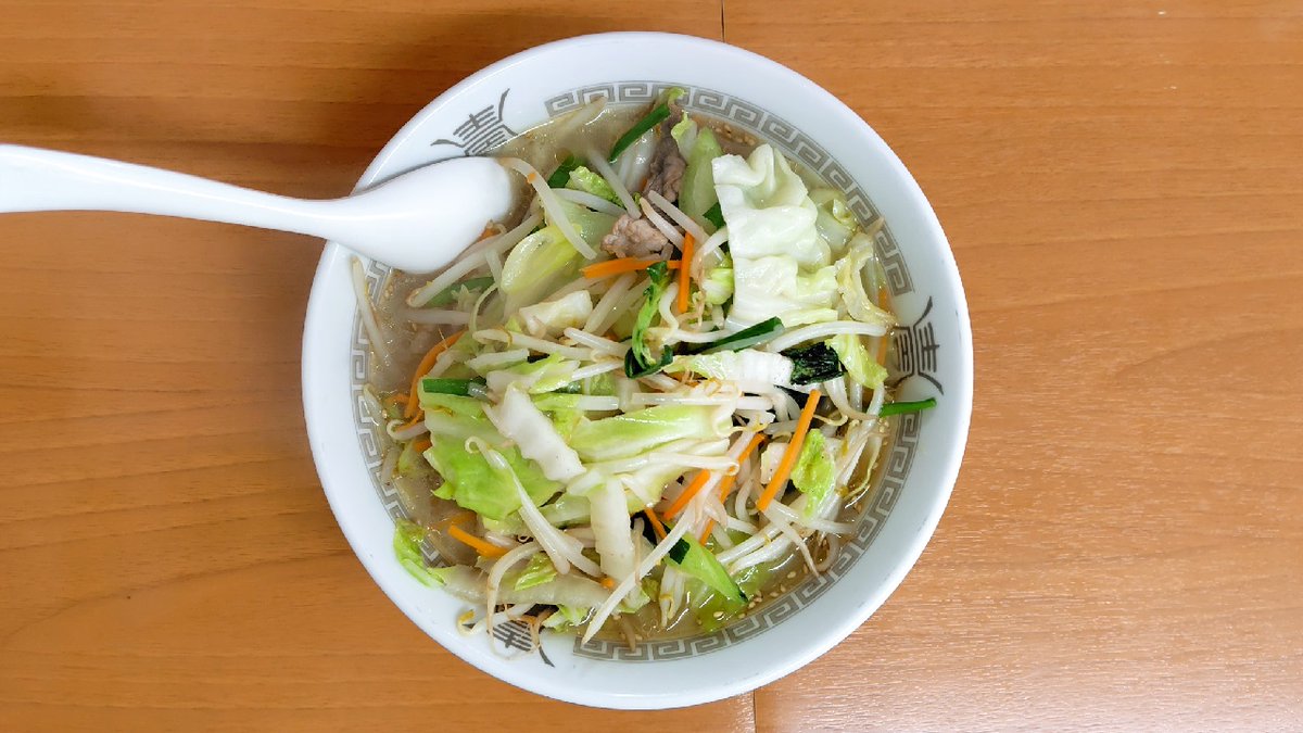 masutangosan's tweet photo. 源ちゃんラーメンの野菜たっぷりタンメン。マジで野菜たっぷりでおすすめです。 https://t.co/q5iOCEnu6P